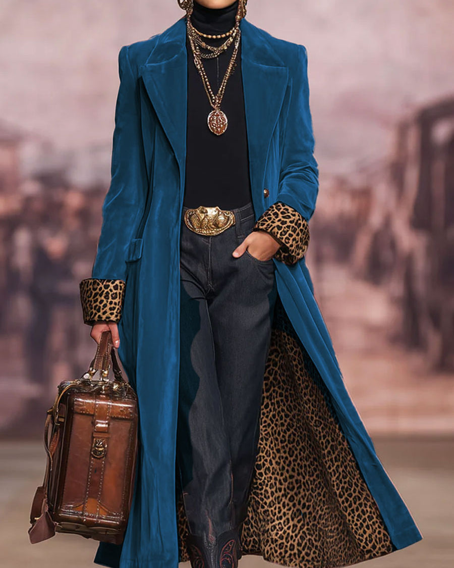 Zephyrelle | Elegant Long Tailored Coat