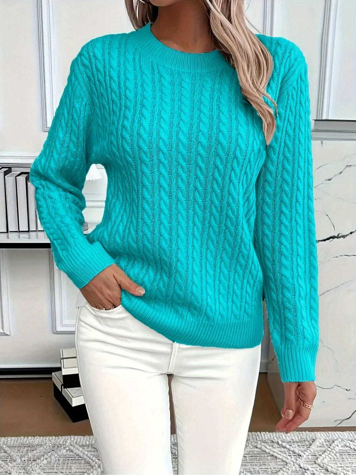 Cozy Cable Knit Sweater