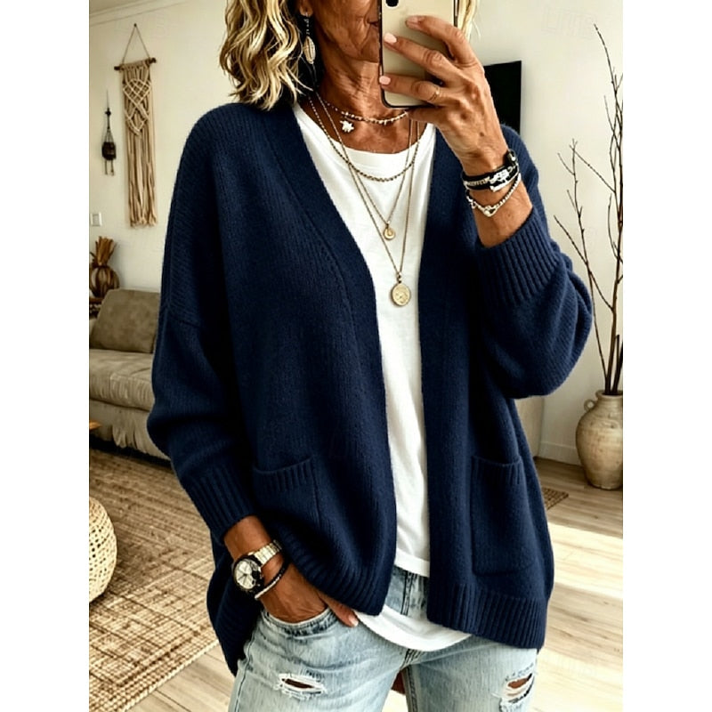 Riley™ | Relaxed Open-Front Cardigan