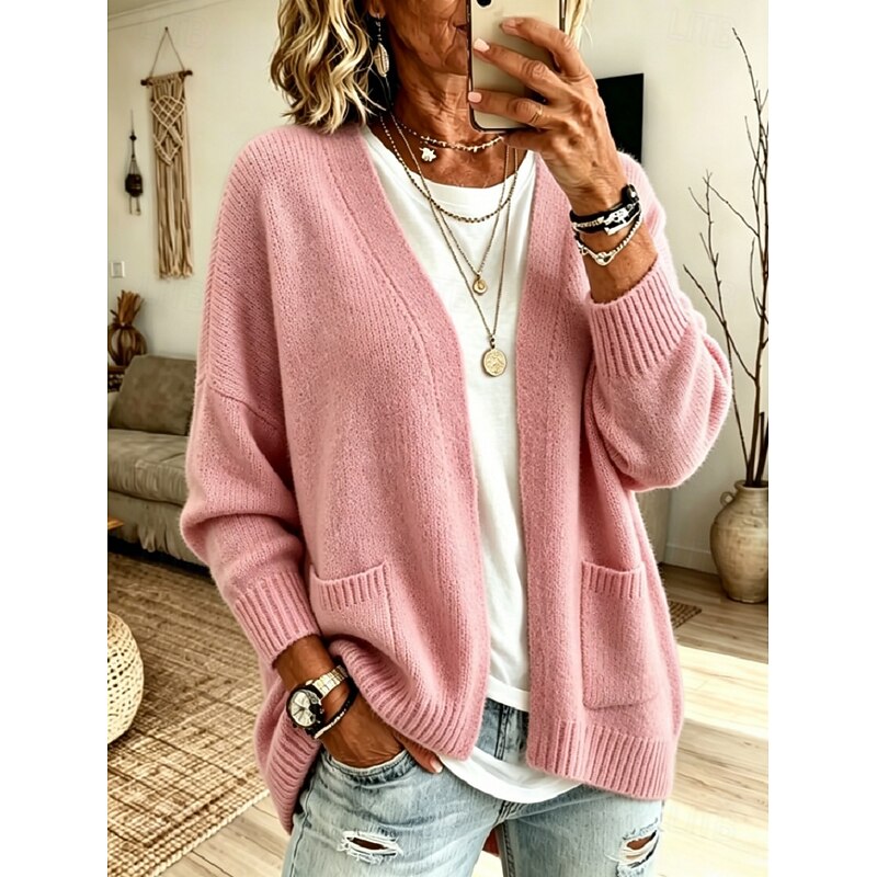 Riley™ | Relaxed Open-Front Cardigan