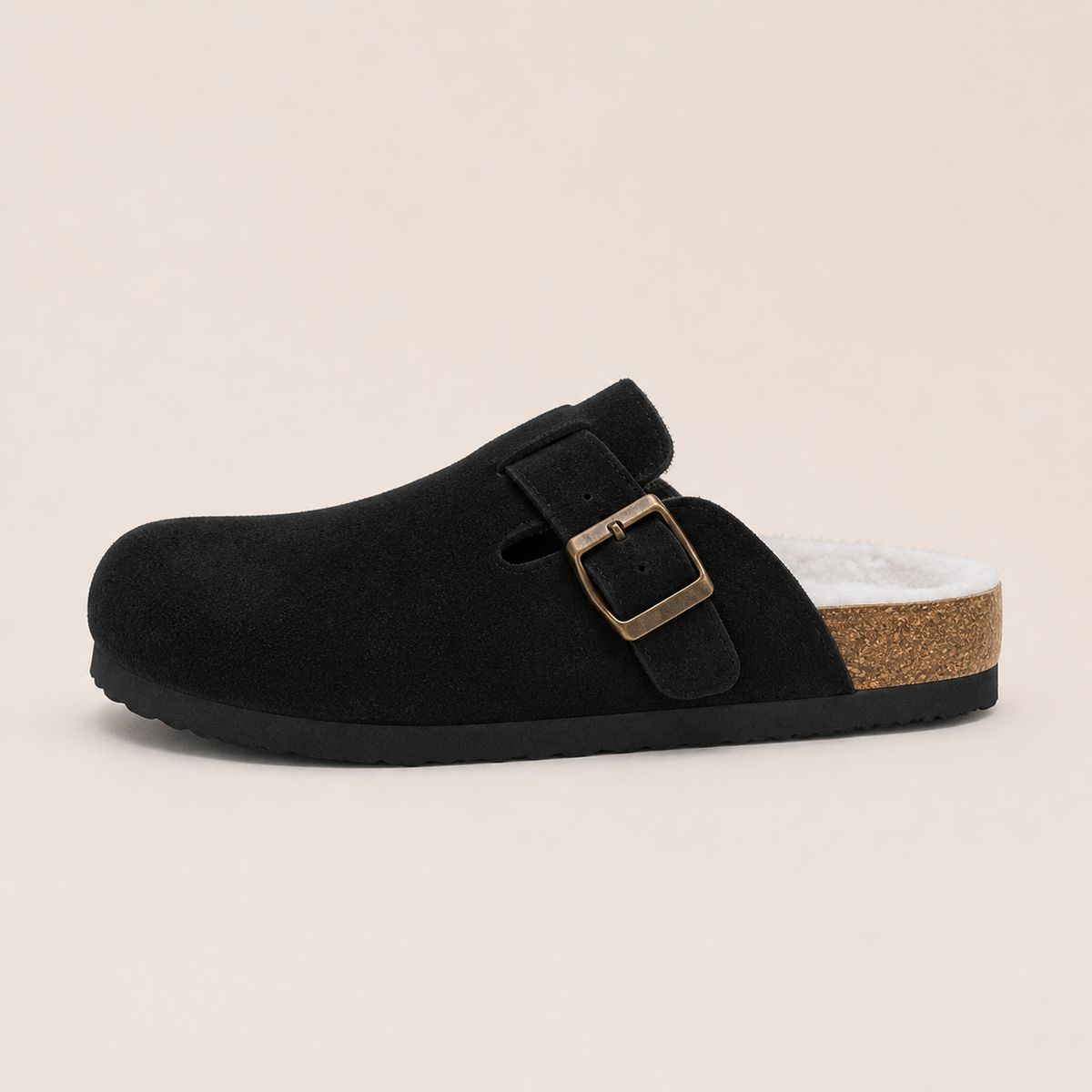 Lya | Suede Clogs