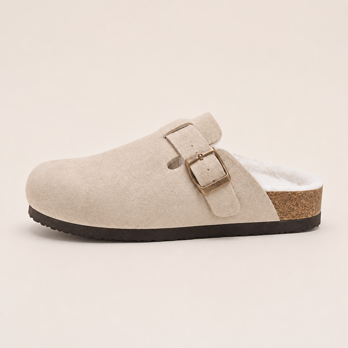 Lya | Suede Clogs