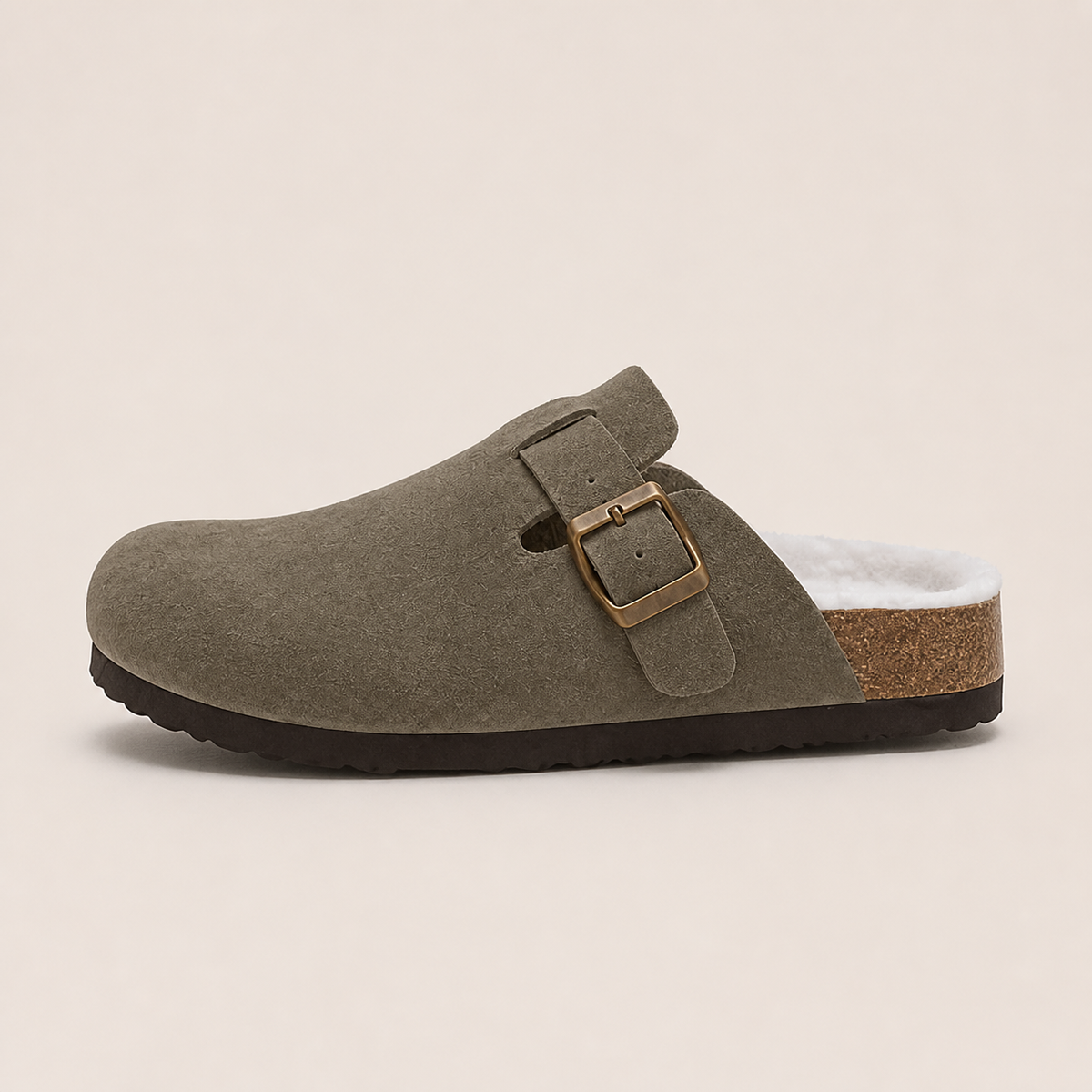 Lya | Suede Clogs