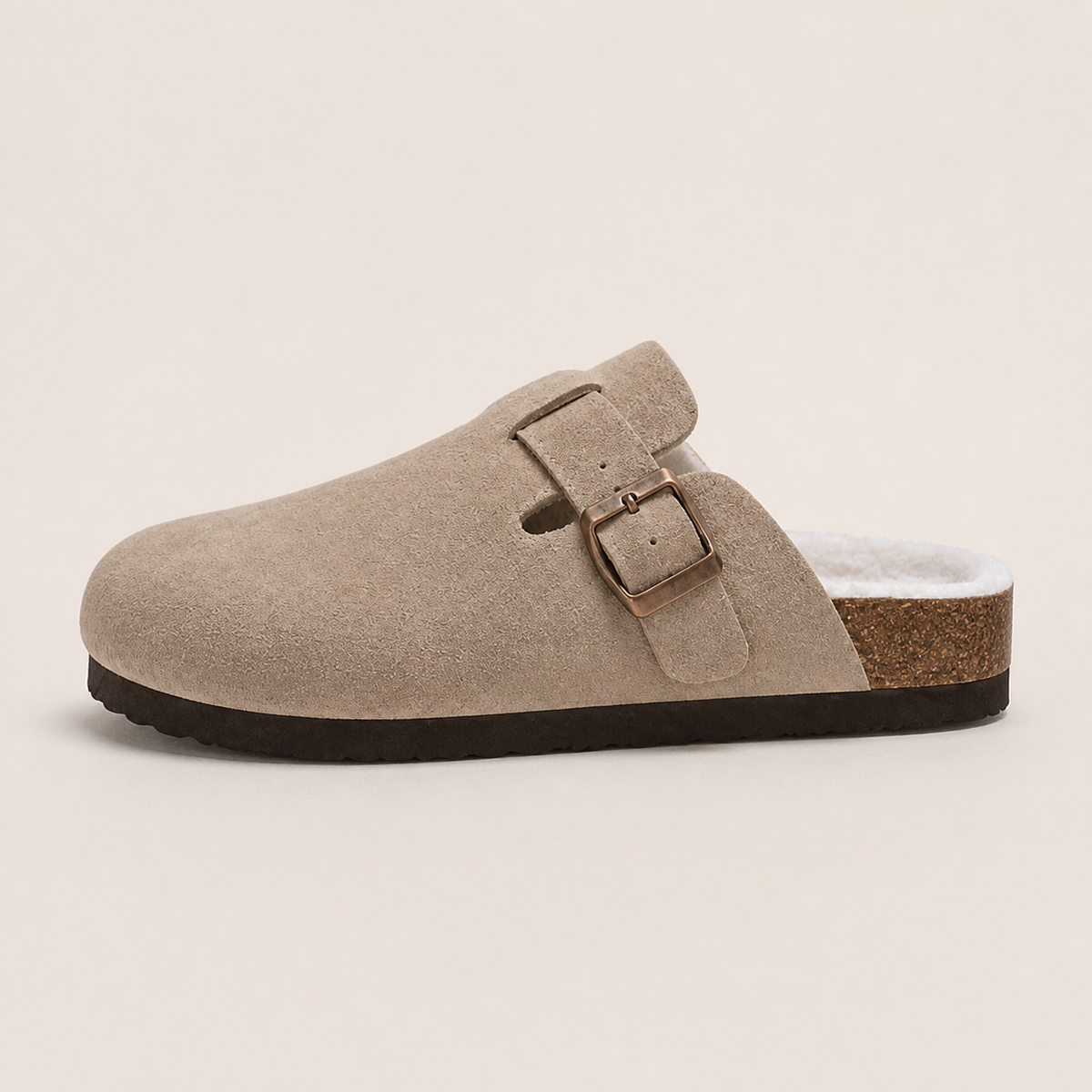 Lya | Suede Clogs