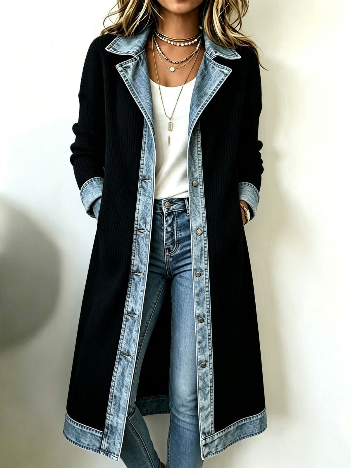 Juliet | Casual Long-line Knit Cardigan