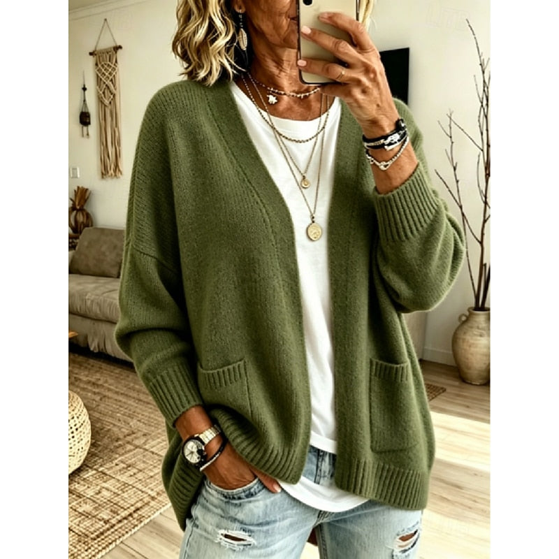 Riley™ | Relaxed Open-Front Cardigan